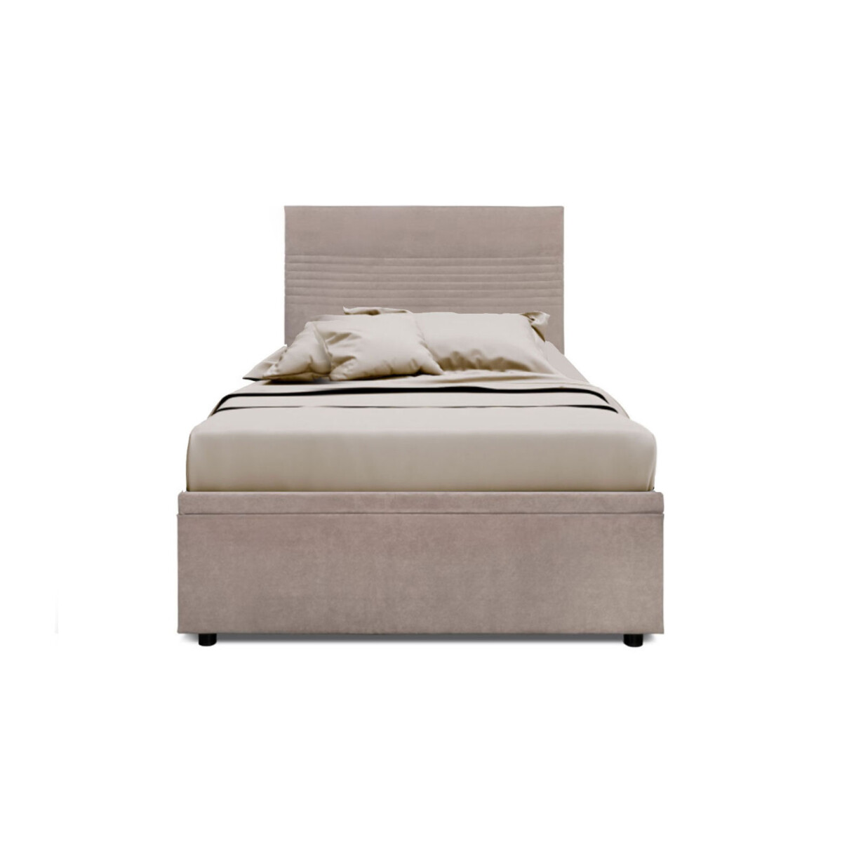 

Postel Fro Line 120x200 s roštem, úložným prostorem Mono 233, béž