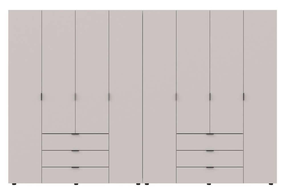 Skříň osmidveřová Gelar 310 cm Kašmír - obrázek 1