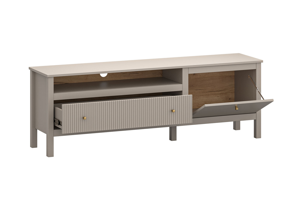 TV stolek 1d1s/160 (B) taupe Kleo - 1