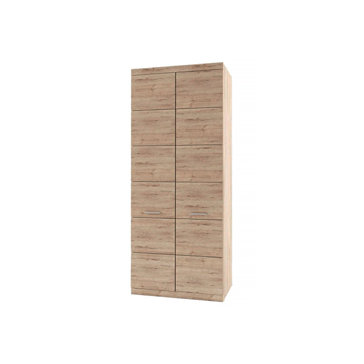 

Skříň dvoudveřová Oskar 90x217x57.6 cm Dub san remo