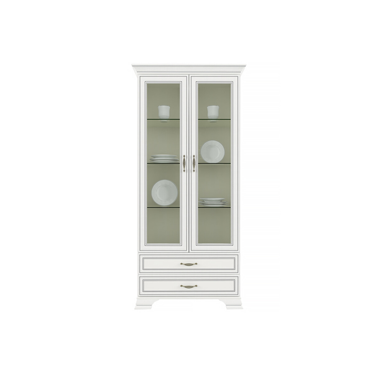 

Vitrína 2w2s woodline krém Tiffany