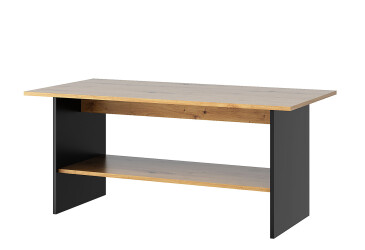 Konferenční stolek 120 dub artisan / černý