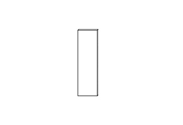 Fasáda 20V PRAVÁ 1dv 900mm Milénium