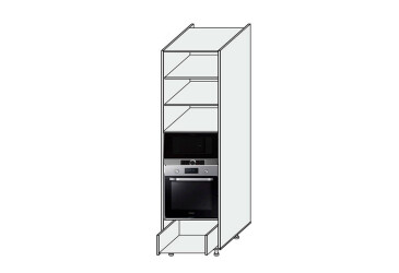 Korpus Penál 60PDM 1šx Trouba+Mikrovlnná trouba Pro Blum+Hettich 2320mm