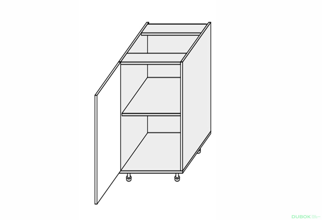 Spodní skříňka 30N/820 1dveře Leo