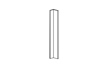 Fasád KoutN 90° Klam 650x650 720mm Leo