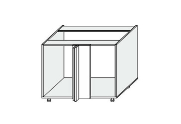 Korpus Roh N 90° 1dveře 1050x650 820mm