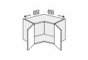 Fotografie 1 - Vrchní roh 90°/360 2dv Leo