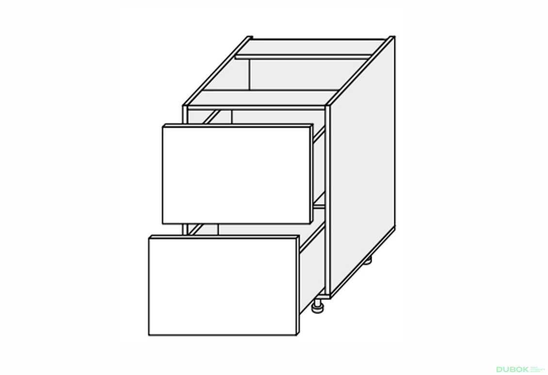 Dno 80N2ŠX/820 Pro Hettich Vintage