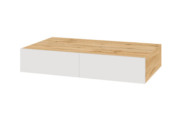 Psací stůl 100 cm dub apalačský / nymphaea alba Space