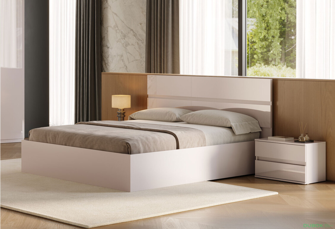 Postel 160 výklopná s roštem, kašmírový lesk Lily - Fotografie 2 Fotografie 2 - Postel 160 výklopná s roštem, kašmírový lesk Lily