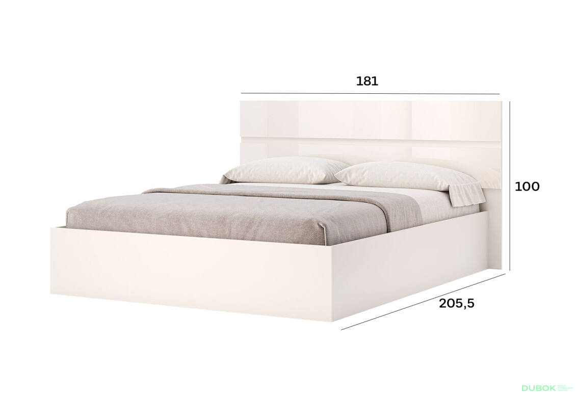 Postel 160 výklopná s roštem, kašmírový lesk Lily - Fotografie 4 Fotografie 4 - Postel 160 výklopná s roštem, kašmírový lesk Lily