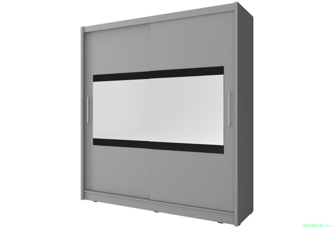 Skříň Maja IV 180 grafit