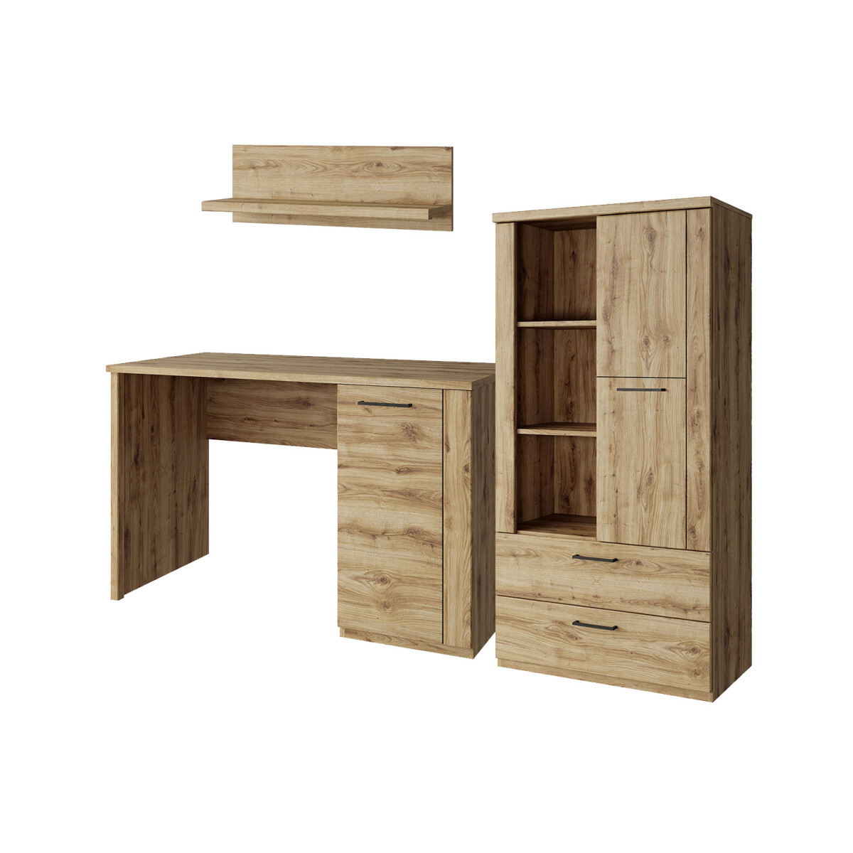 

Kancelářská sestava 2.0 m dub navarra Doorset