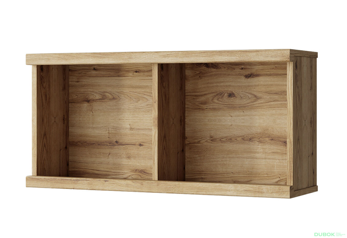 Regál na stěnu otevřený 80 dub navarra Doorset