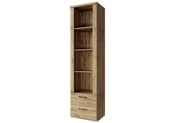 Regál otevřený vysoký 2s dub navarra Doorset