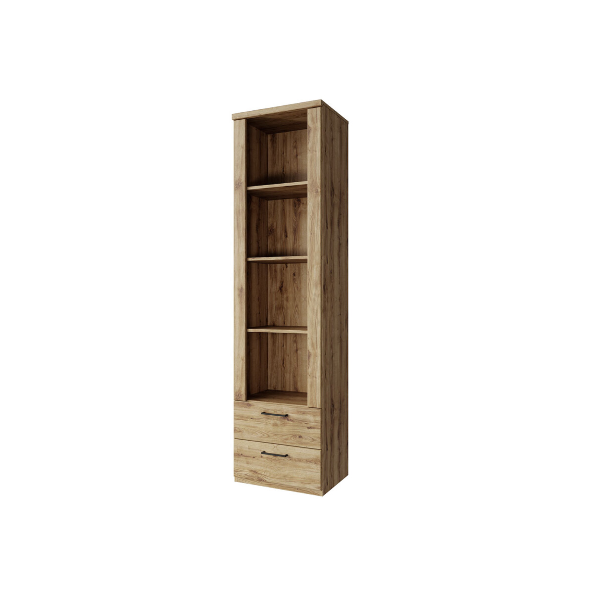 

Regál otevřený vysoký 2s dub navarra Doorset