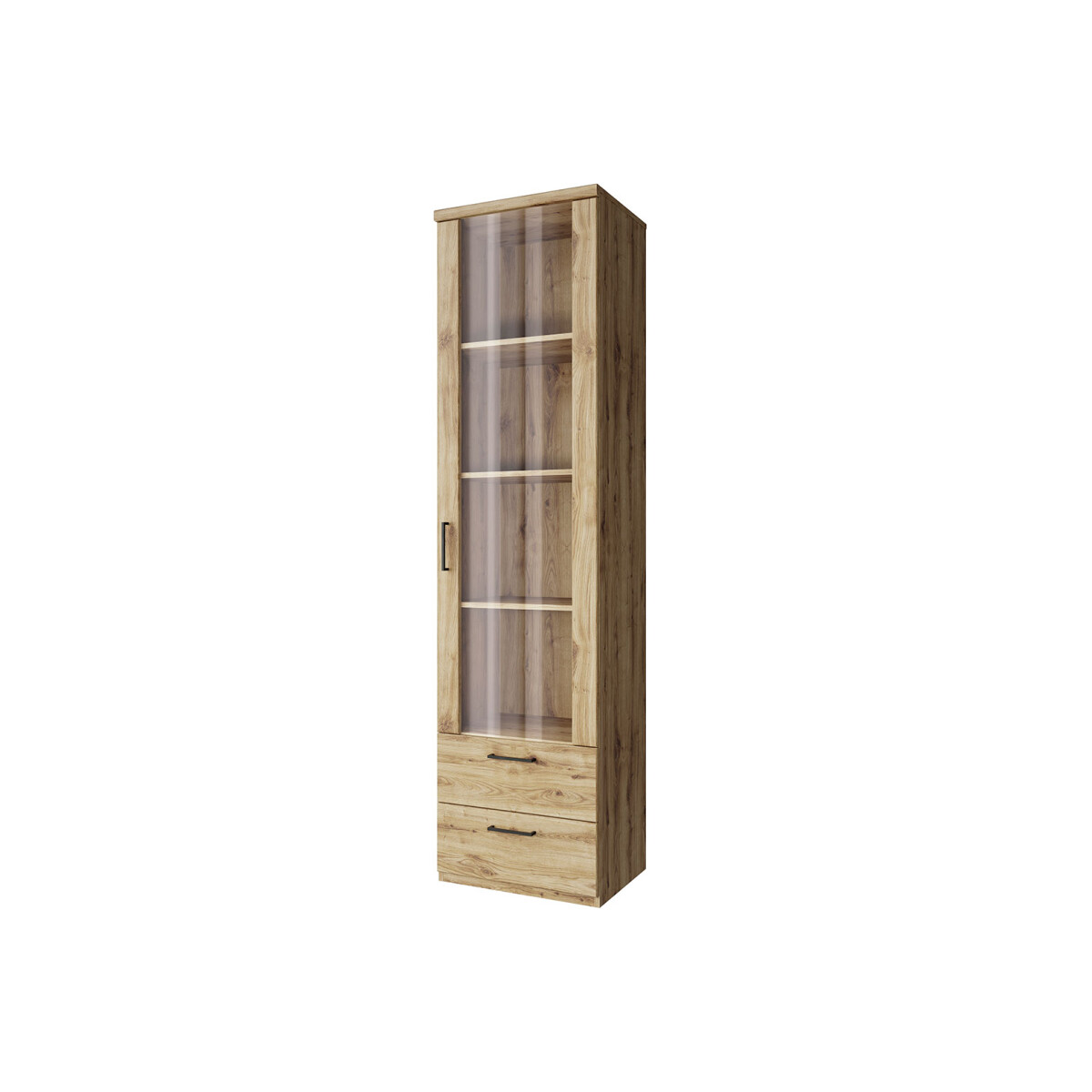 

Vitrína vysoká 1w2s dub navarra Doorset