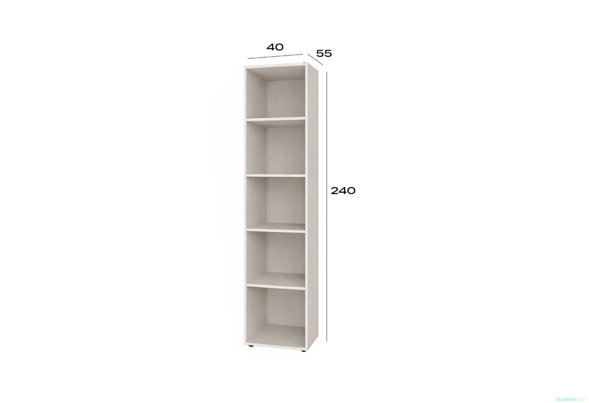 Fotografie 2 - Korpus modul 3 (h-2400*400) kašmír Space