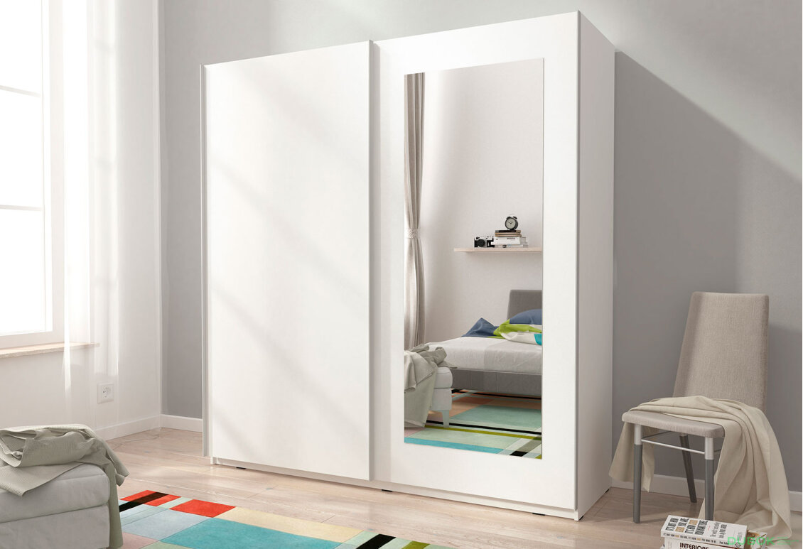 Fotografie 3 - Skříň Mika VIII 150 bílý