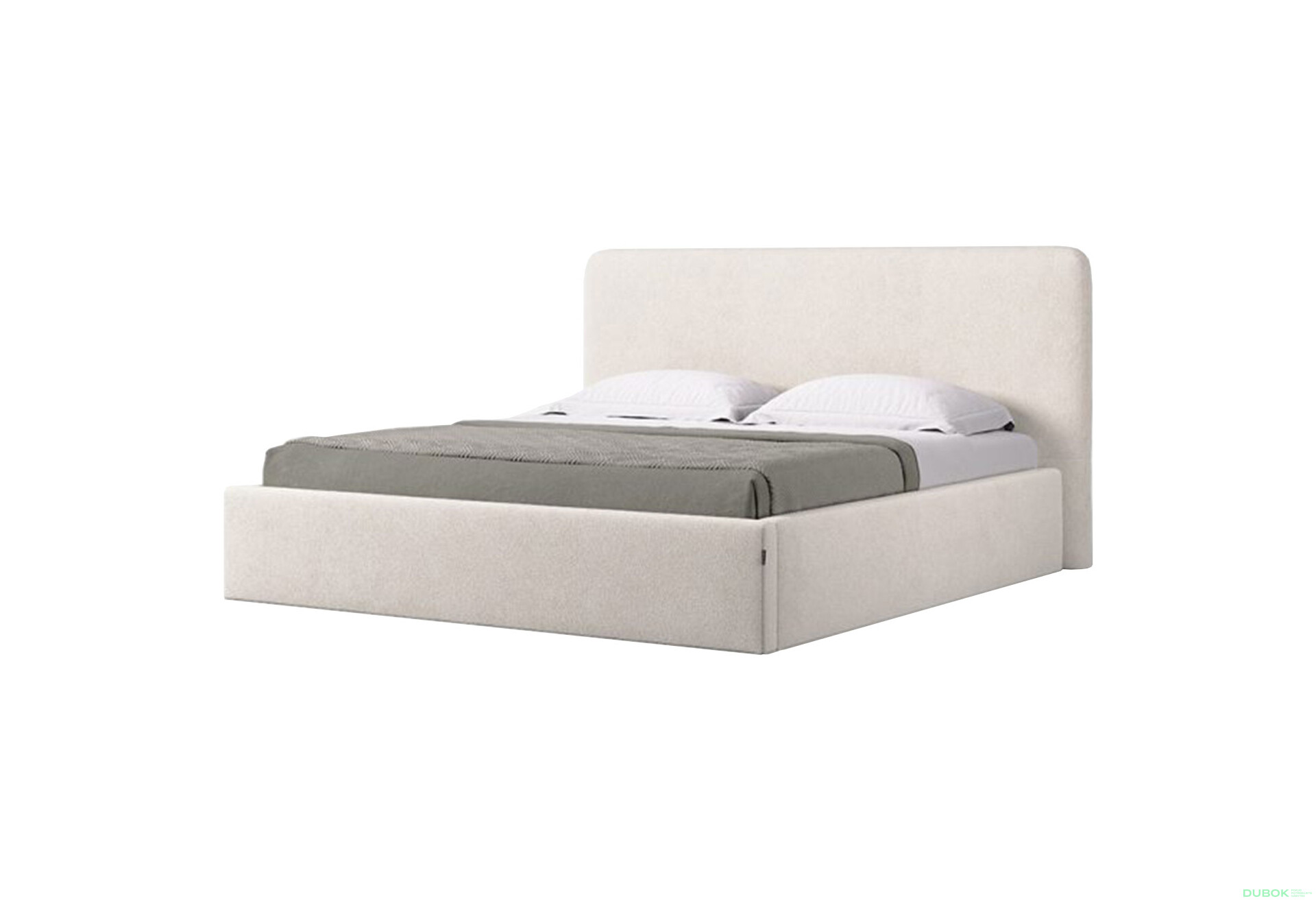 Fotografie 1 - Měkká postel Amelia 1.6 vyrobená na zakázku bez zvedacího mechanismu - látka symfony Avanti 01