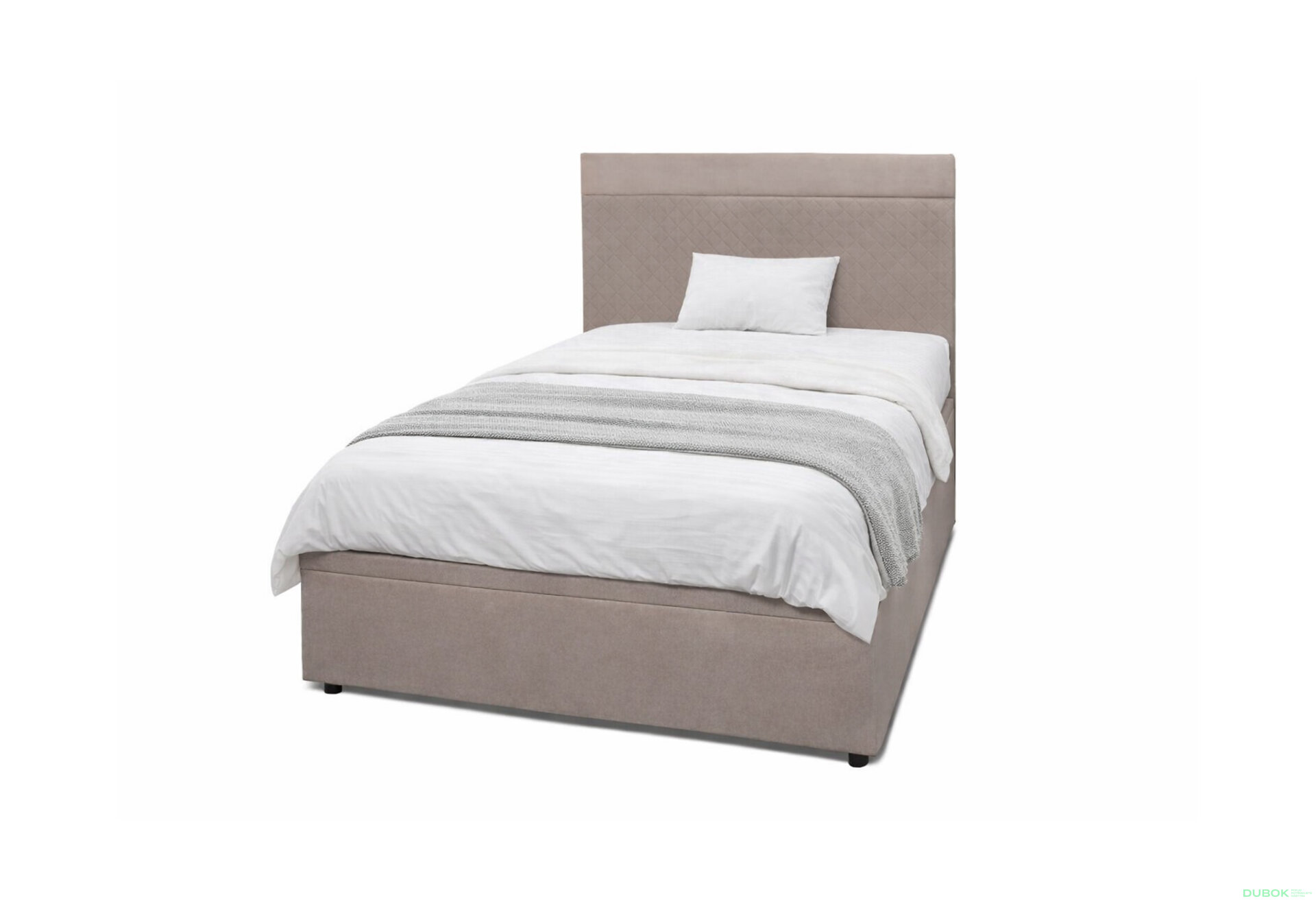 Fotografie 1 - Postel Fro Pik 120x200 s roštem, úložným prostorem Mono 233, béž