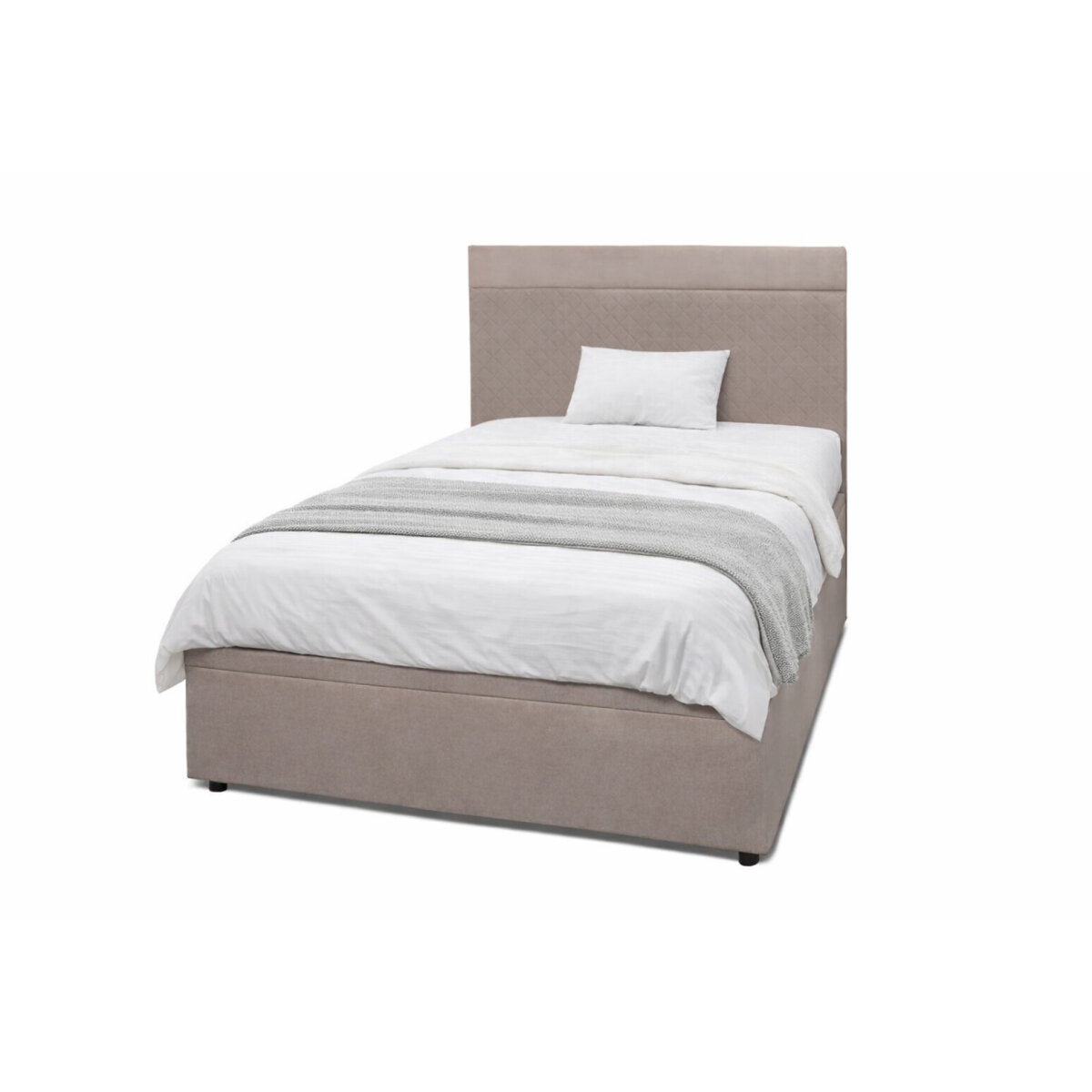 

Postel Fro Pik 120x200 s roštem, úložným prostorem Mono 233, béž