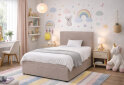 Fotografie 2 - Postel Fro Pik 120x200 s roštem, úložným prostorem Mono 233, béž