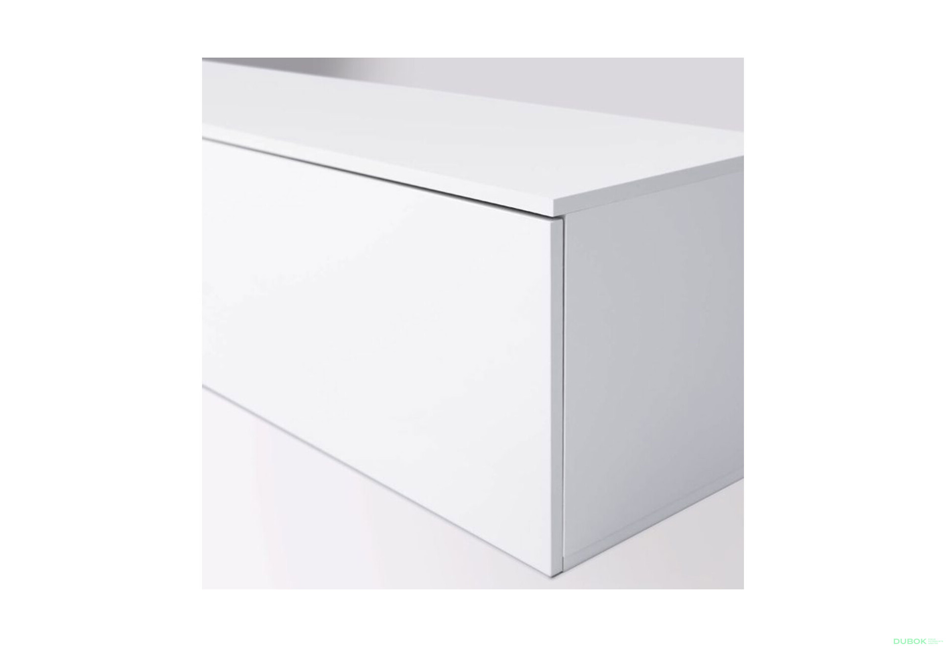 Fotografie 5 - TV stolek 2,4 lesklá bílá Legs Box