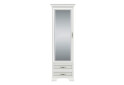 Regál se zrcadlem 1d2s fineline crema Tiffany II - Fotografie 1 Fotografie 1 - Regál se zrcadlem 1d2s fineline crema Tiffany II