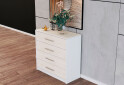 Fotografie 3 - Komoda 4S Aurelia silk / bílý Idczak meble