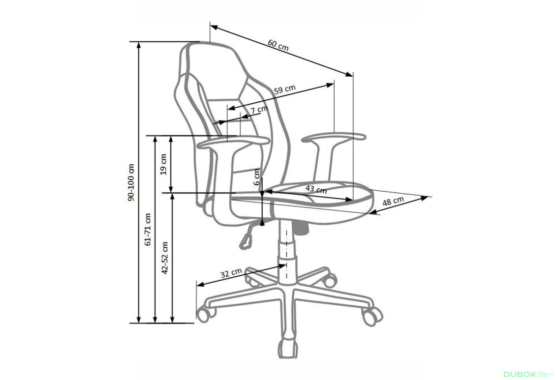 Fotografie 3 - Dětské křeslo Nemo červený / černý