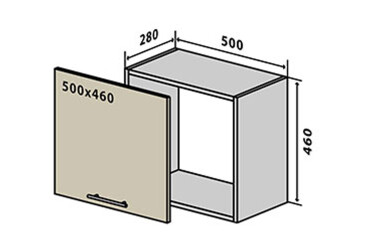 V29 Skříňka 1D 50