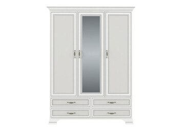 Skříň se zrcadlem 3d4s fineline crema Tiffany II