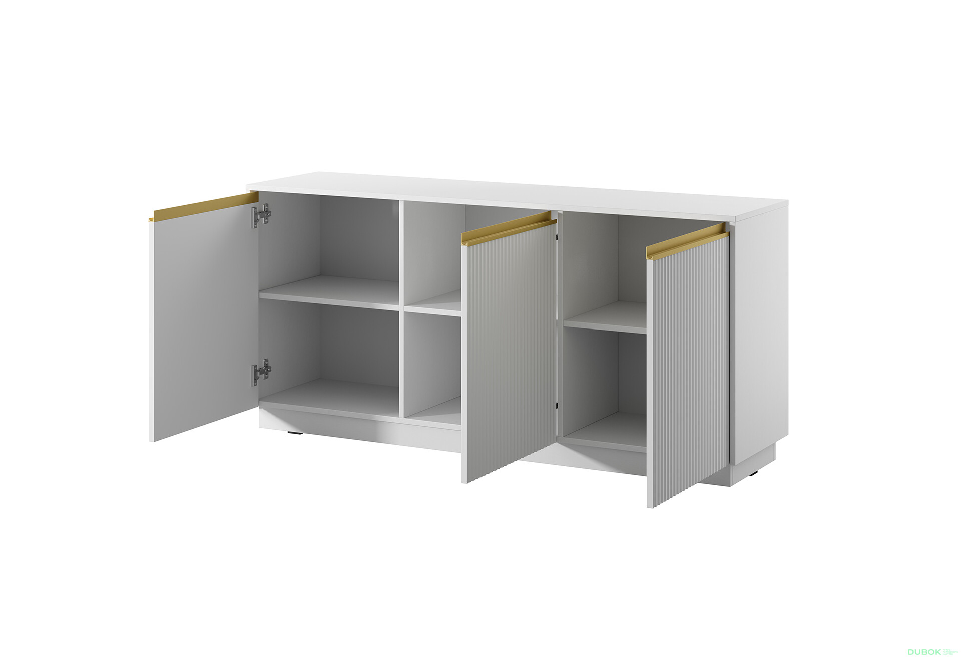 Komoda K-154 bílá Royal - Fotografie 3 Fotografie 3 - Komoda K-154 bílá Royal