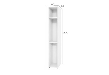 Fotografie Korpus modul 2 (h-2200*400) nymphaea alba