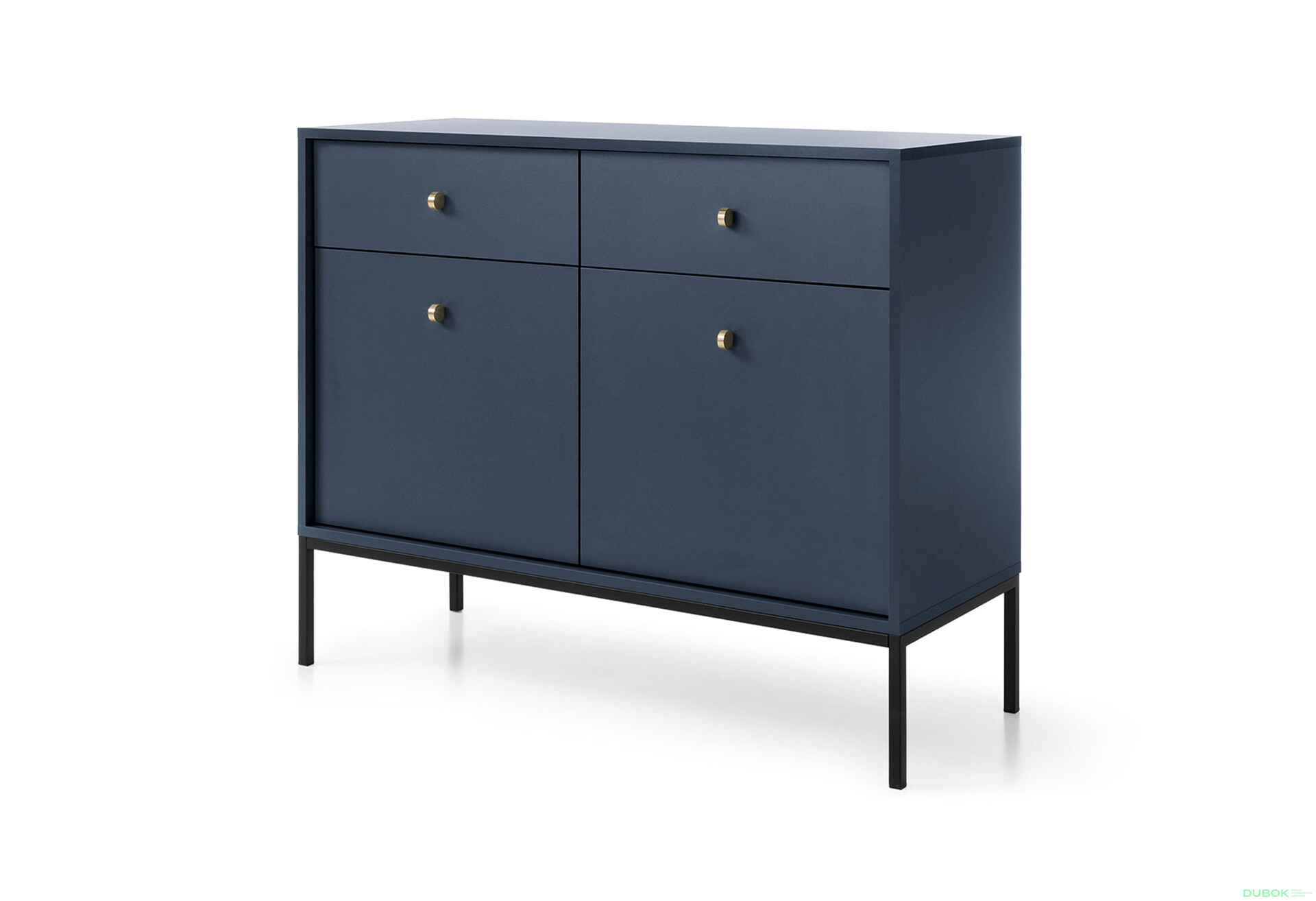 Fotografie 1 - Komoda MKSZ104 Mono granat