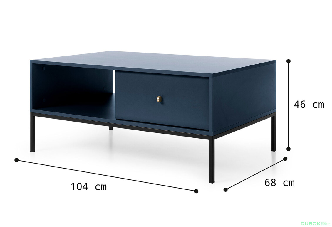 Konferenční stolek ML104 Mono granat