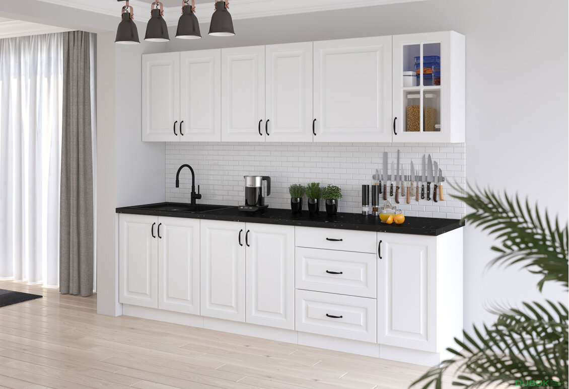 Fotografie 18 - Modulární kuchyně Stilo bílý / bílý