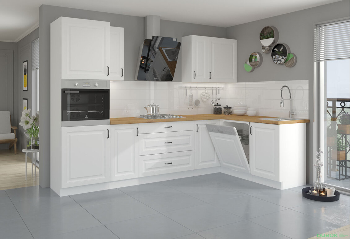 Fotografie 14 - Modulární kuchyně Stilo bílý / bílý