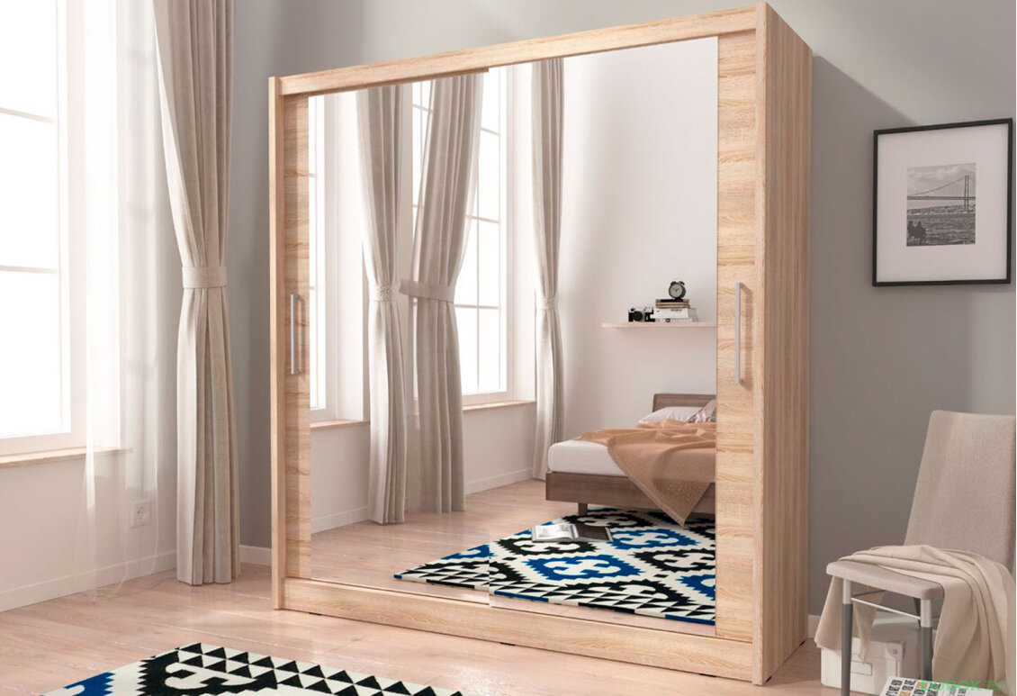 Fotografie 3 - Skříň Maja VI 200 dub sonoma