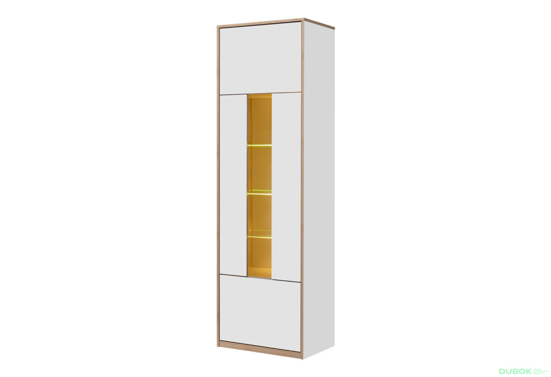 Vitrína 1w bílý Complex - Fotografie 1 Fotografie 1 - Vitrína 1w bílý Complex