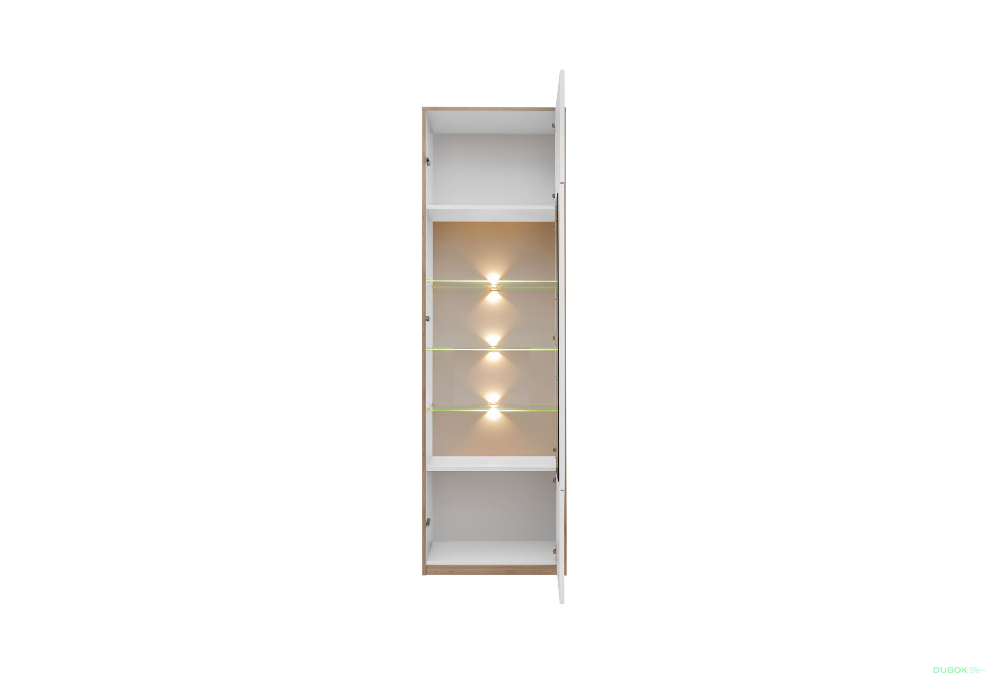 Vitrína 1w bílý Complex - Fotografie 3 Fotografie 3 - Vitrína 1w bílý Complex