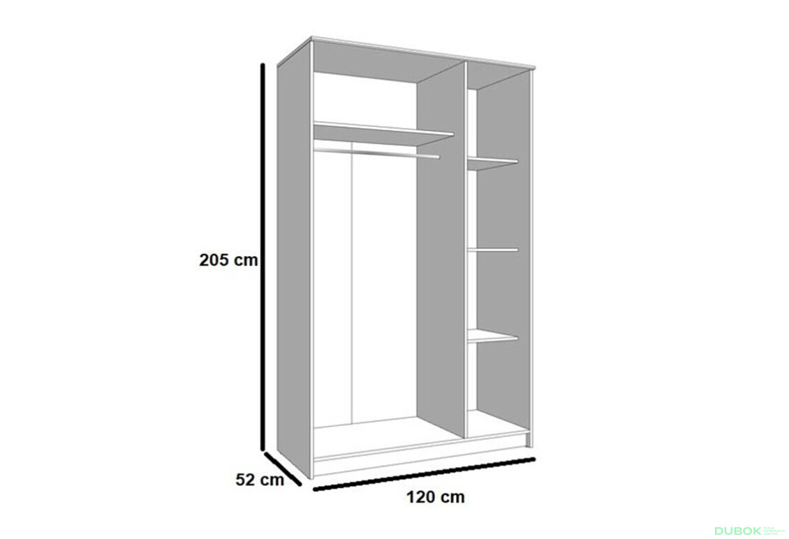 Fotografie 3 - Skříň Simple 3D nymfaea alba