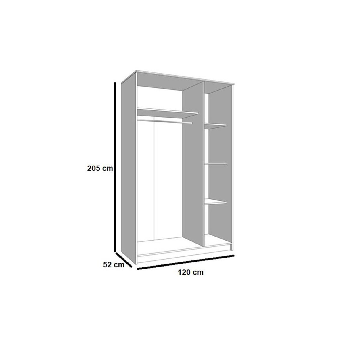 Skříň Simple 3D nymfaea alba (obrázek 3)