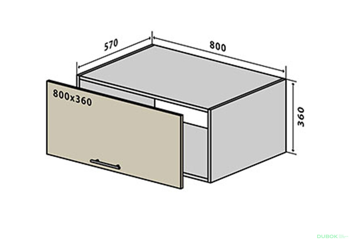 V68 Okenní parapet 80 Lori / Lori