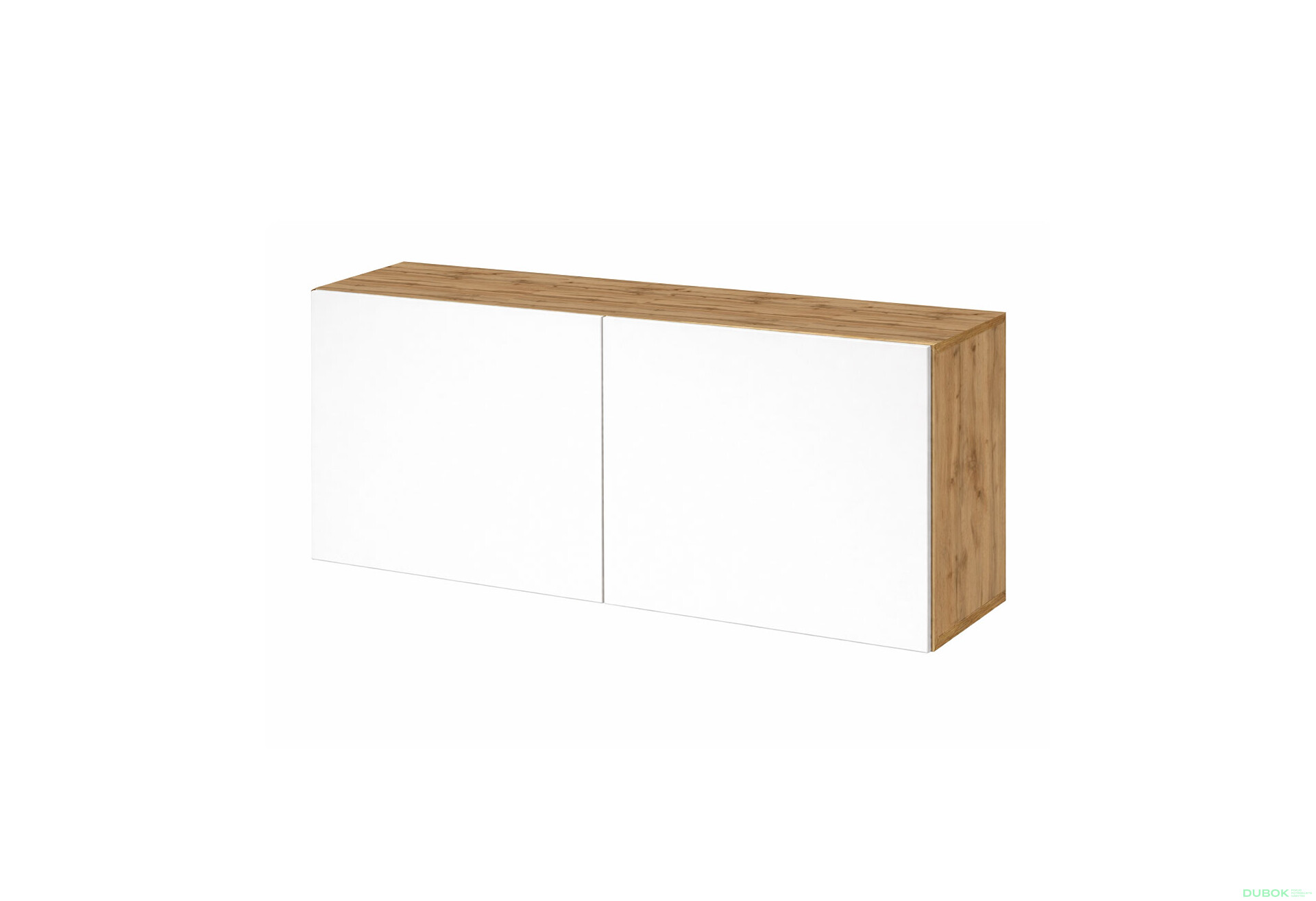 Fotografie 1 - Nástavec na skříň 80 cm dub apalačský / nymphaea alba Space