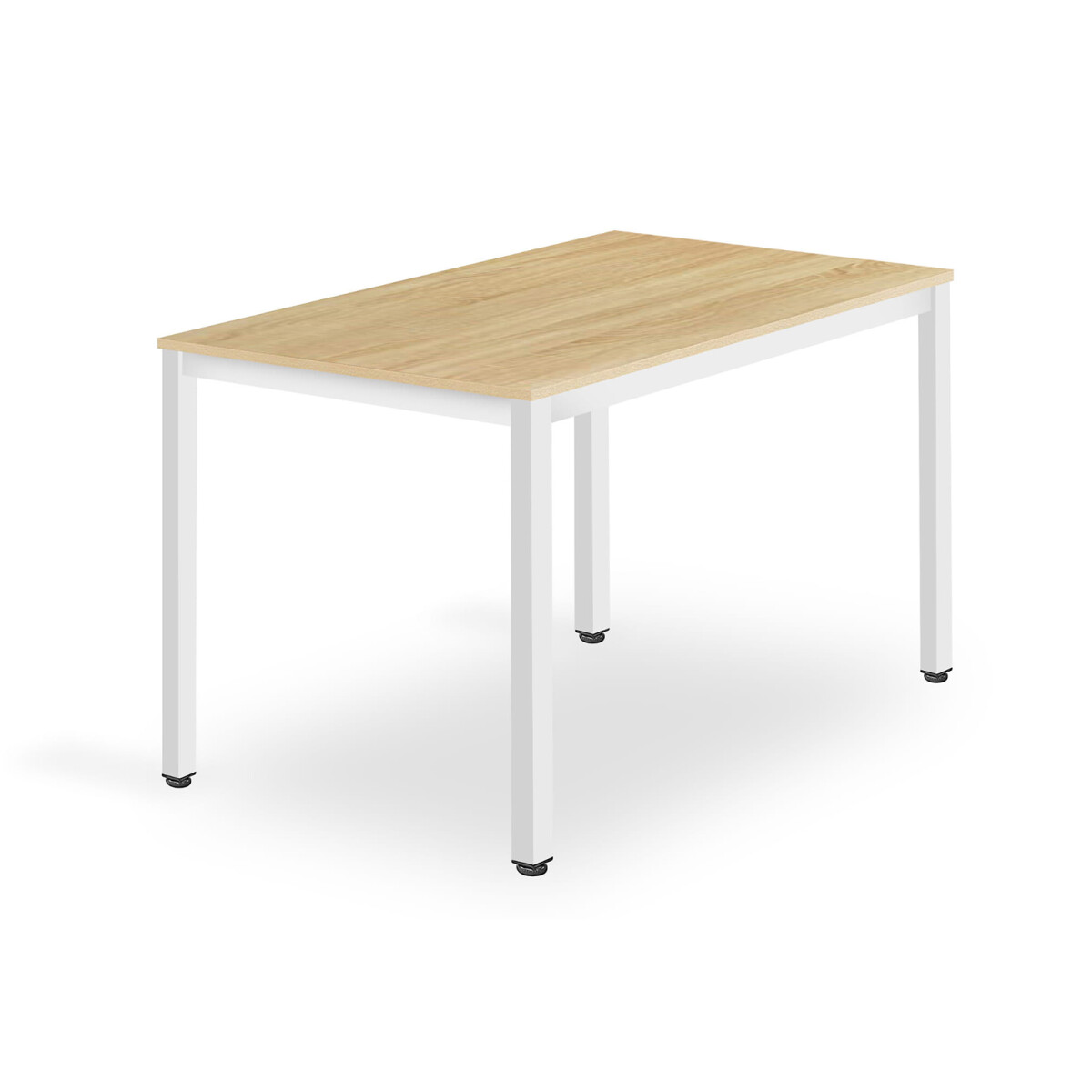 

Stůl TESSA 120cm x 60cm - dub / bílé nohy