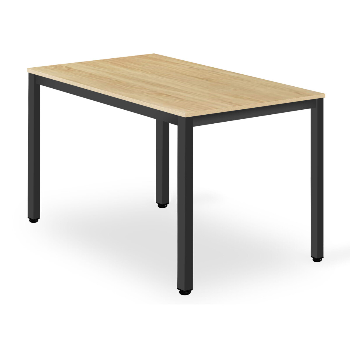 

Stůl TESSA 120cm x 60cm - dub / černé nohy