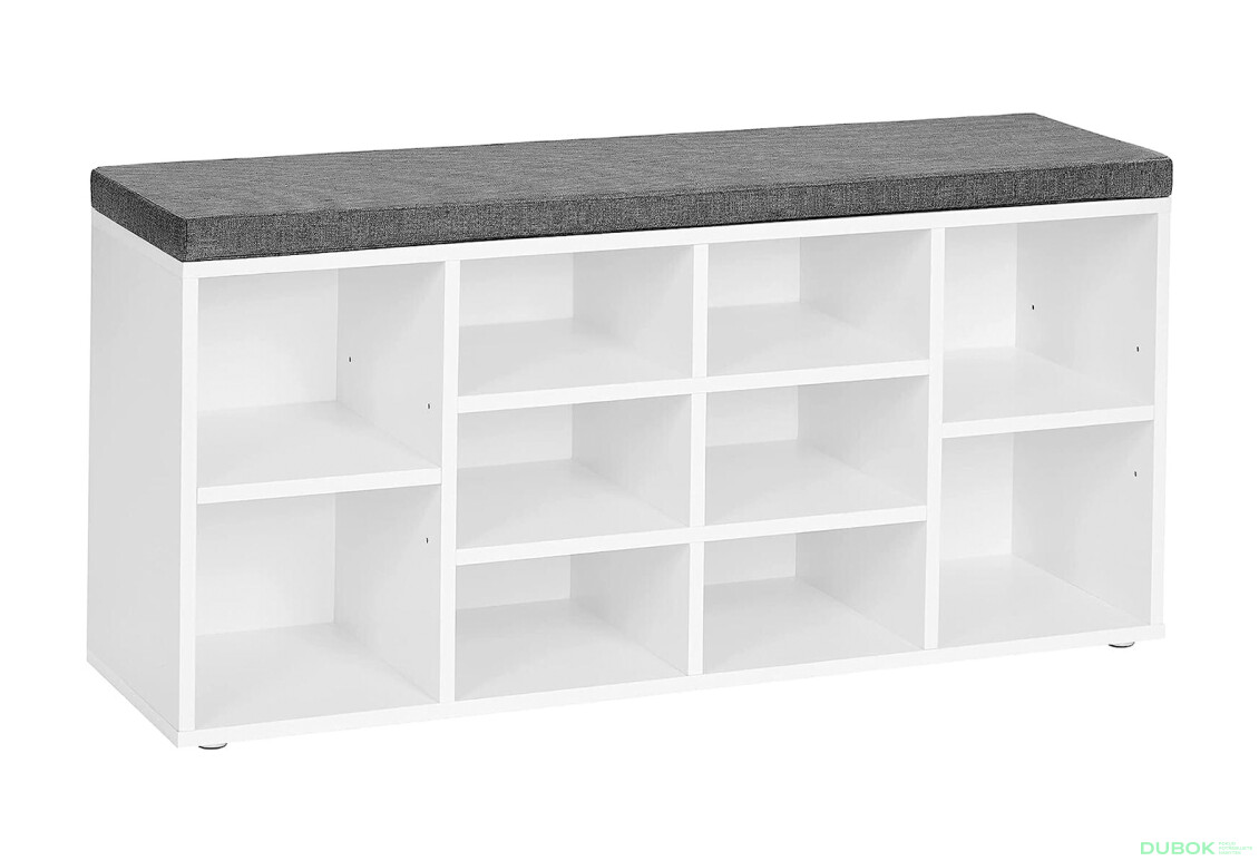Skříňka na boty se sedákem - LHS010W01